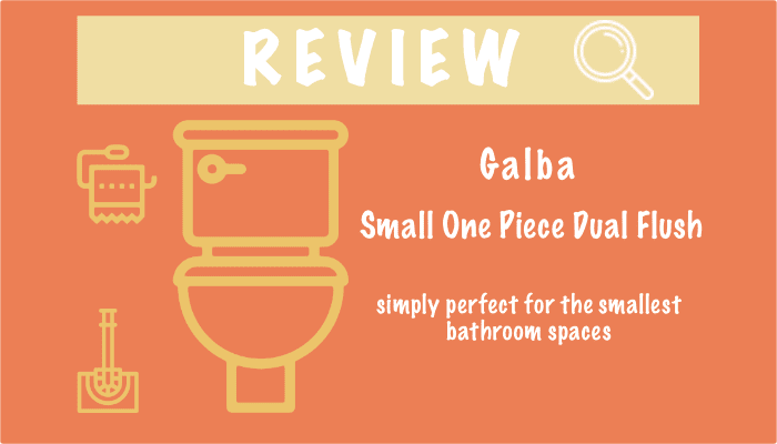 Galba Toilet Review – The Luxurious Smallest One Piece Dual Flush Toilet